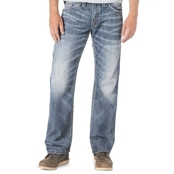Silver Jeans Co- Zac Relaxed Fit Straight Leg - Picture 2 of 3